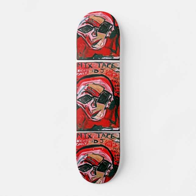 MIX BAND DJ II SKATEBOARD BRÄDA 21,5 CM (Framsida)
