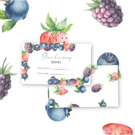 Mix berry - gissa hur många kysser möhippa-spel tilläggskort