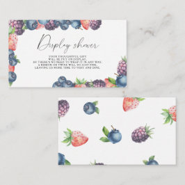 Mix berry - Visning dusch Tilläggskort