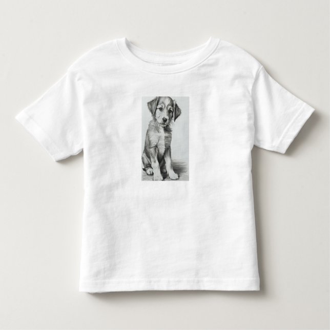 Mix Breed Puppy T Shirt (Framsida)