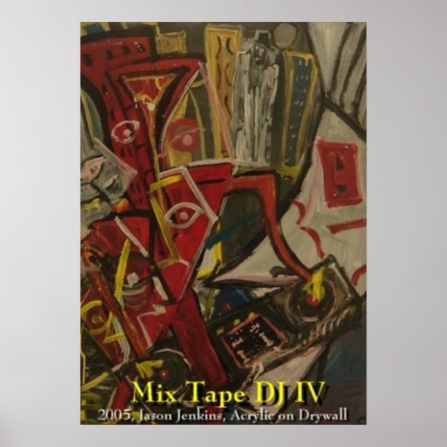 MIX TAPE DJ IV POSTER (Framsidan)
