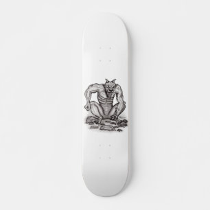 Mix-varelse - Troll, Golem och Djävulen Skateboard Bräda 19,5 Cm