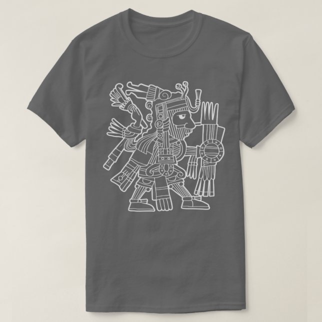 Mixcoatl Aztec Gud Cloud Serpent Mayan Inca Toltec T Shirt (Design framsida)