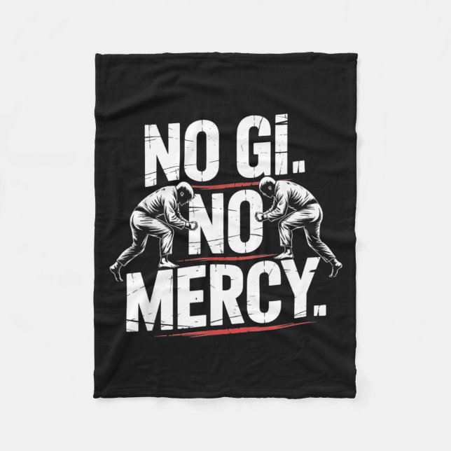 Mixed Martial Arts Jiu Jitsu Gi MMA BJJ Fleecefilt (Framsidan)