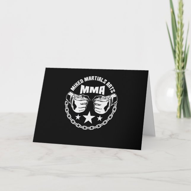 Mixed Martial Arts MMA Kort (Framsida)