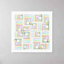 Mixed Maze Canvastryck