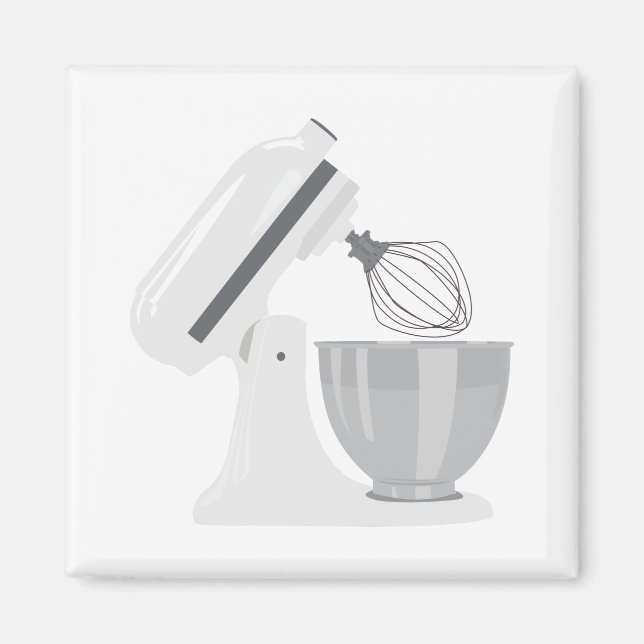 Mixer Pop Art Kitchen Magnet (Framsidan)