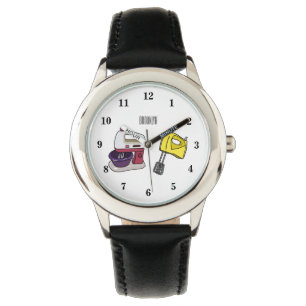 Mixer serieillustration armbandsur