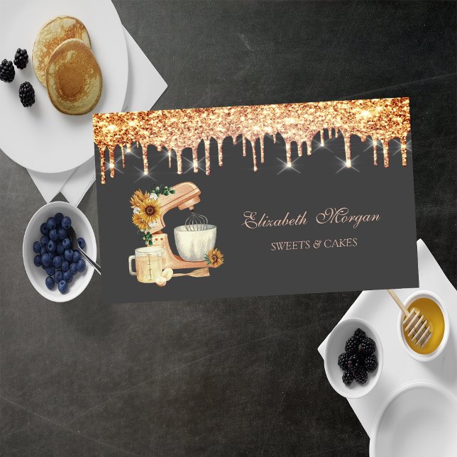 Mixer Sunrows Chic Dricks Bakery Verktyg Visitkort (Skapare uppladdad)