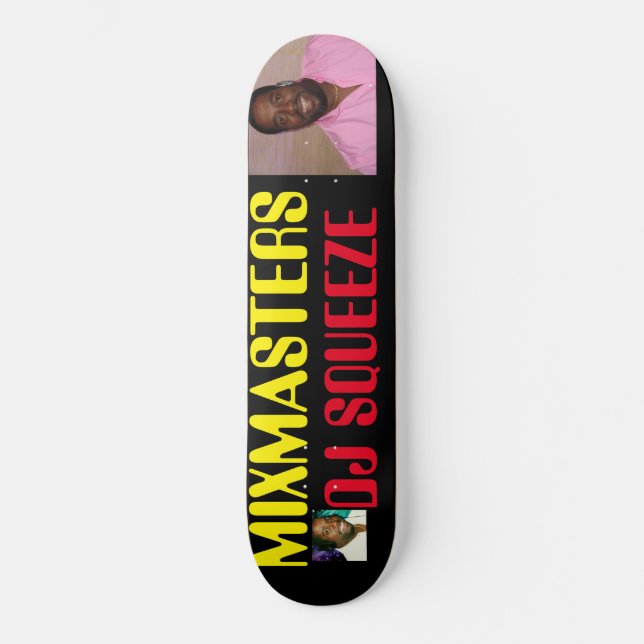 MIXMASTER DJ SQUEEZE SKATEBOARDS / JMT USA (Framsida)