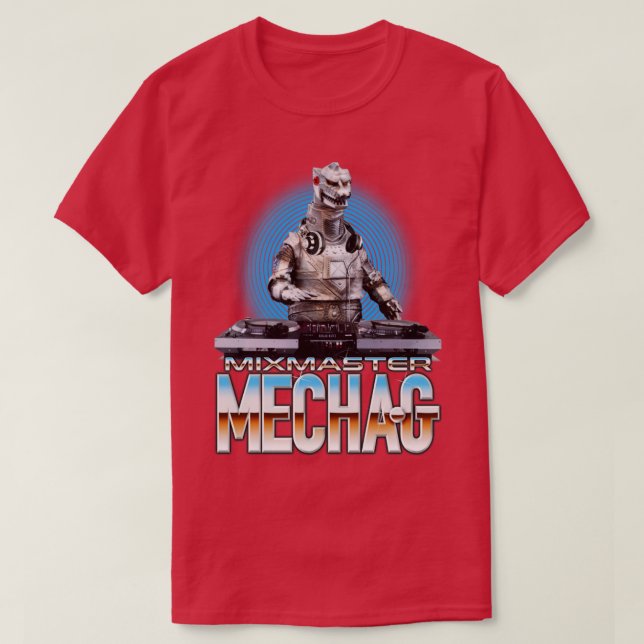 MIXMASTER MECHAGODZILLA T SHIRT (Design framsida)