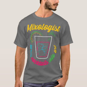 Mixolog Cocktail Bartender T Shirt