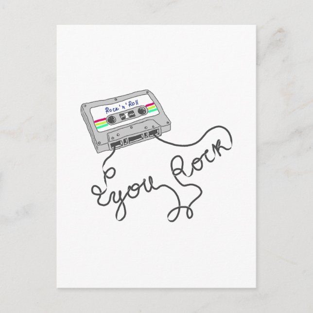 Mixtape - Du sten Vykort (Framsida)