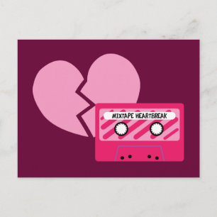 MixTape Heartbrytning Vykort