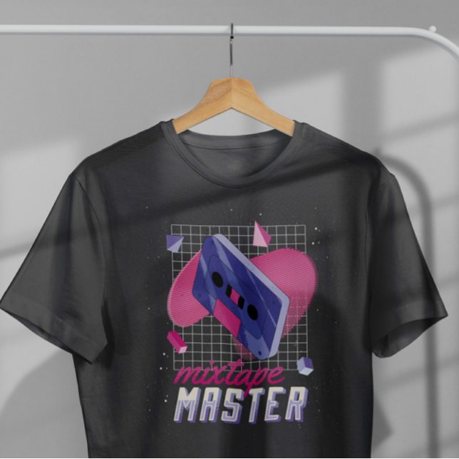 Mixtape Master Retro T Shirt (Skapare uppladdad)
