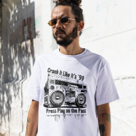 Mixtapes, Bass, and Rewind Days – 90s Music Nostal T Shirt