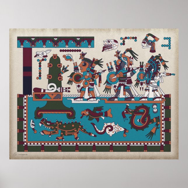Mixtec Warriors Poster (Framsidan)