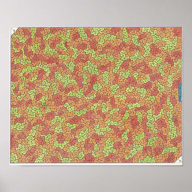 Mixture Maze Poster (Framsidan)