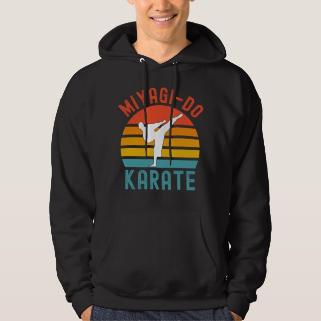 Miyagi-Do karate Hoodie (Framsida)