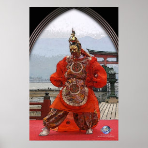 MIYAJIMA BUGAKU DANSARE POSTER