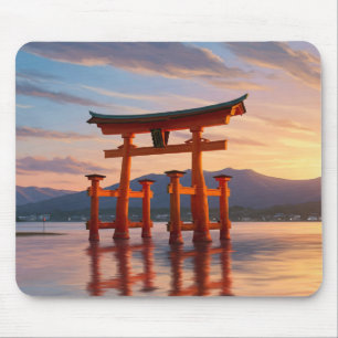 Miyajima Flytande Torii Itsukushima Shrine Travel Musmatta