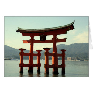 miyajima hälsningskort