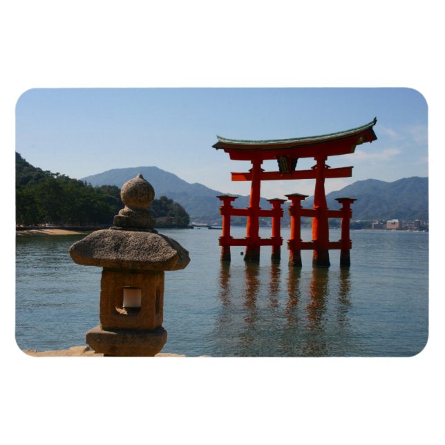 miyajima torii magnet (Horisontell)