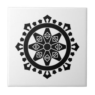 Miyake dharma charka kakelplatta