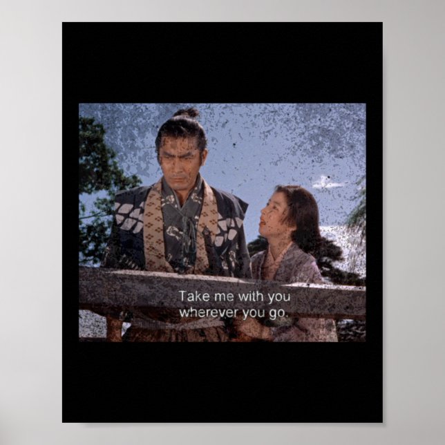 Miyamoto Musashi Otsu - Samurai Trilogy Bridge Sce Poster (Framsidan)