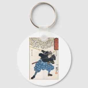 Miyamoto Musashi två svärd Nyckelring