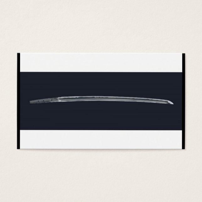 Miyamoto Musashis ord Visitkort (Framsidan)