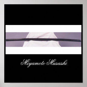 Miyamoto Musashis träord Poster