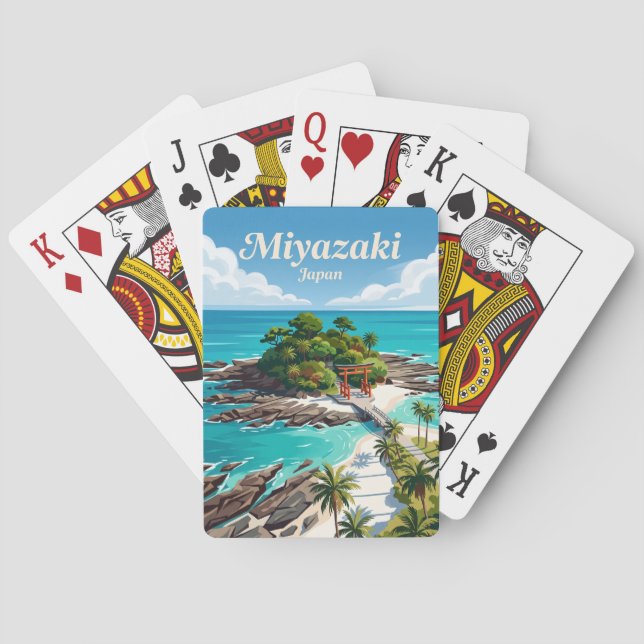 Miyazaki Japan Casinokort (Baksidan)