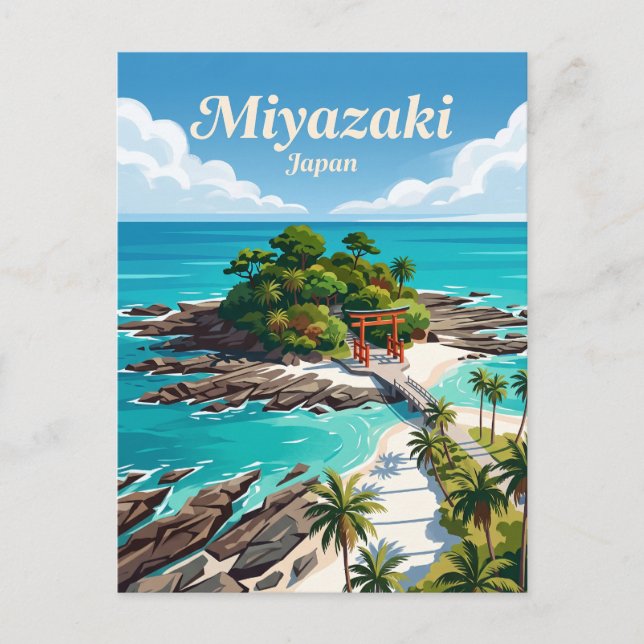 Miyazaki Japan Vykort (Framsida)