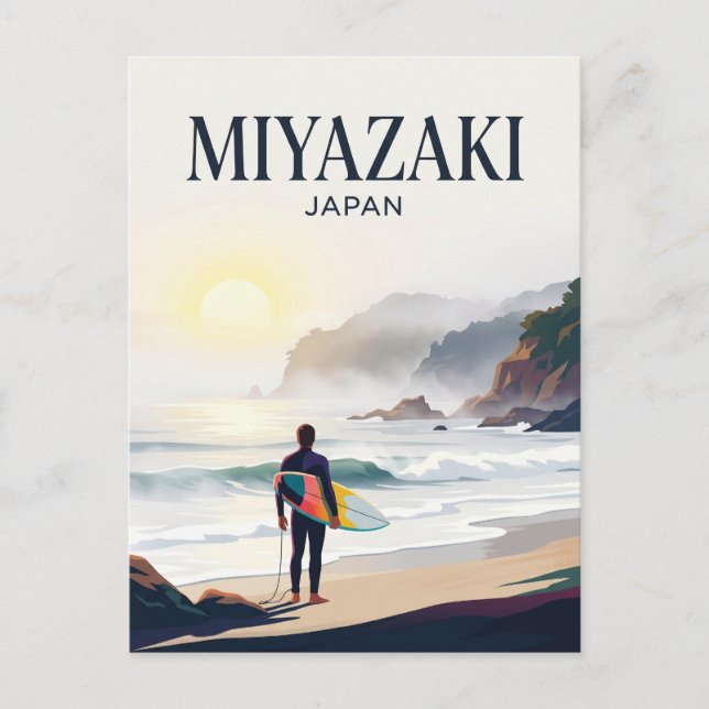 Miyazaki prefektur Japan Vykort (Framsida)