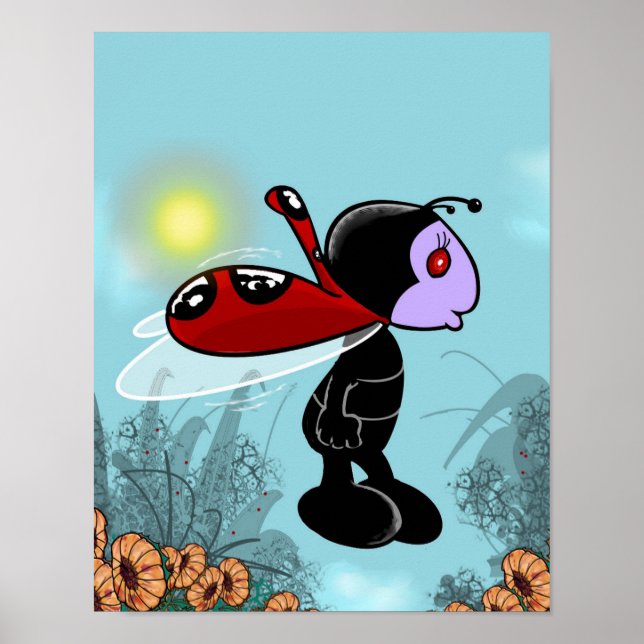 Mizz Ladybug Poster (Framsidan)