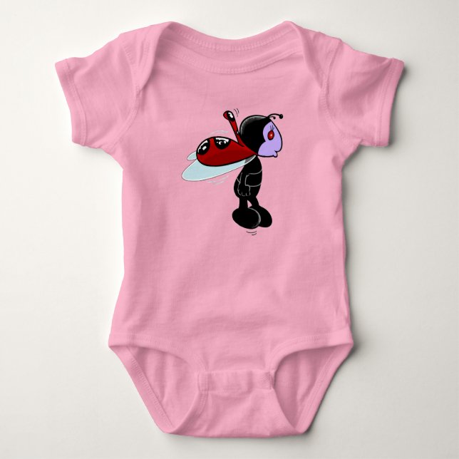 Mizz Ladybug T Shirt (Framsida)