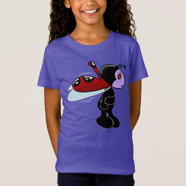 Mizz Ladybug T Shirt (Framsida)