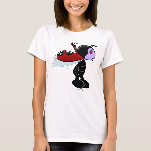 Mizz Ladybug T Shirt (Framsida)