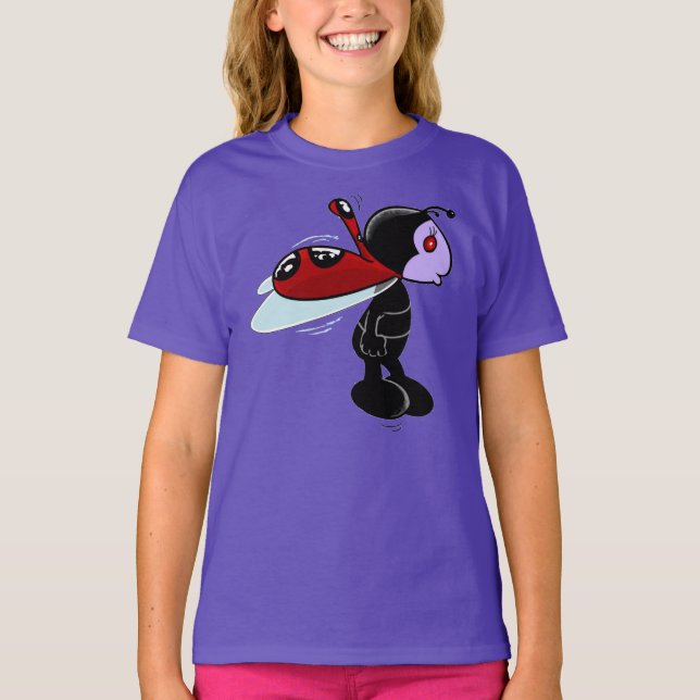 Mizz Ladybug T Shirt (Framsida)
