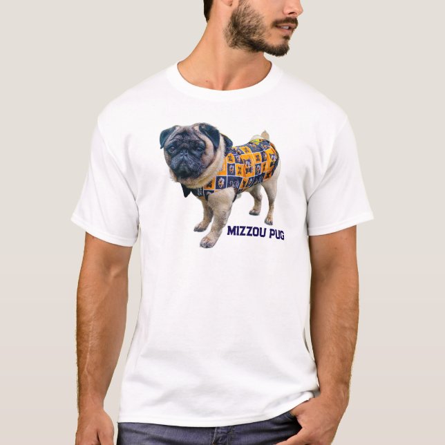 Mizzou Pug T Shirt (Framsida)