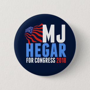 MJ Hegar för kongressen 2018 Knapp