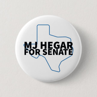 MJ Hegar for US Senate Button Knapp