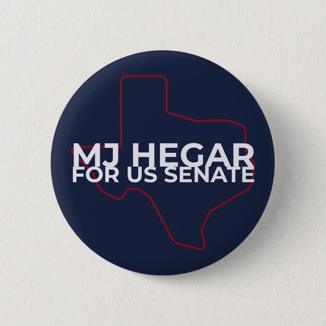MJ Hegar for US Senate Button Knapp (Framsida)