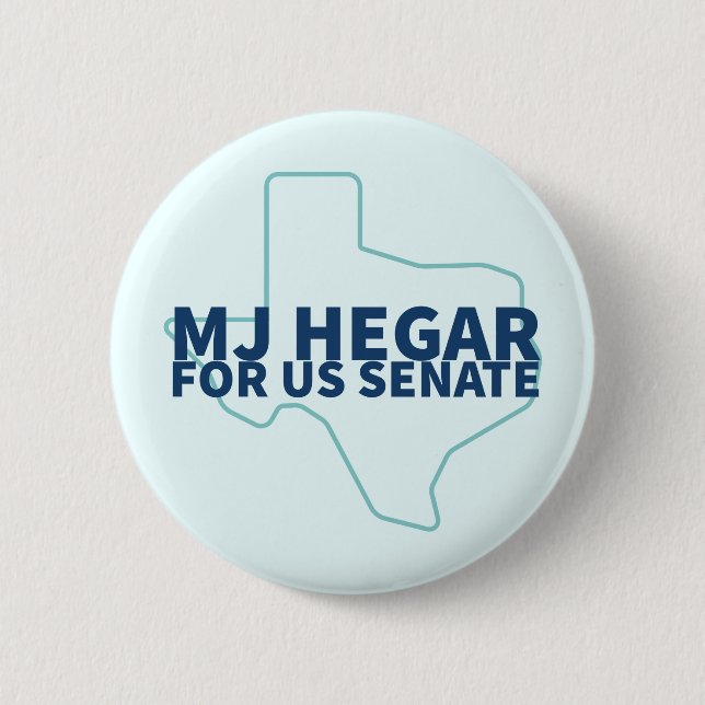 MJ Hegar for US Senate Button Knapp (Framsida)