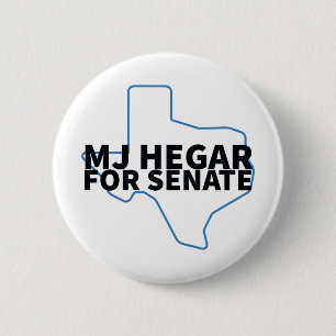 MJ Hegar för US Senate-knapp Knapp