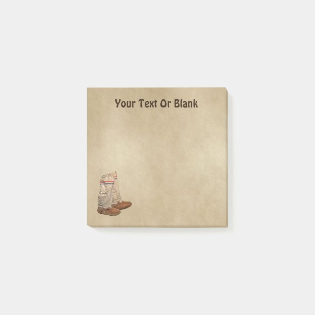 Mjälke på gammal Papper Post-it Block (Framsida)