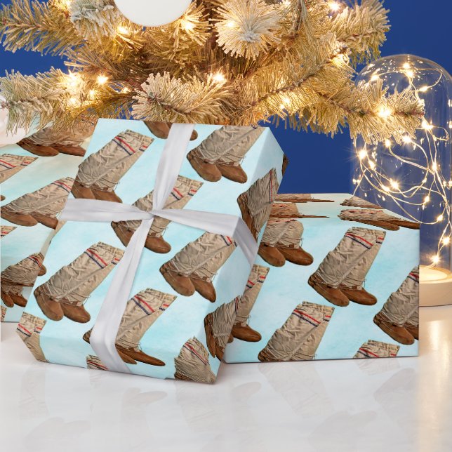 Mjälke på Snö Presentpapper (Helgdagar)