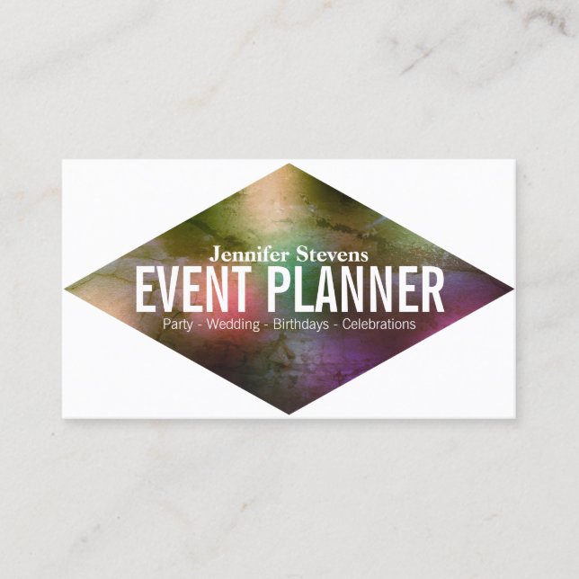 Mjält fet roboidfärgat hölje visitkort (Framsida)