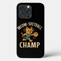 Mjao Sketball Mästare Rolig Sport